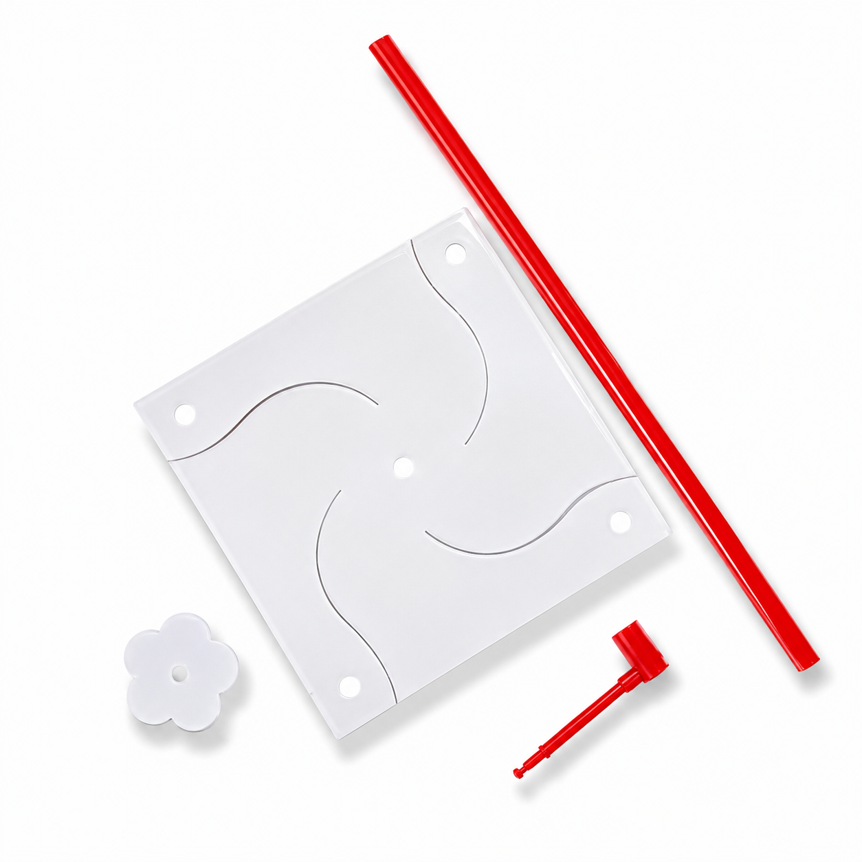 DIY Color Your Own Pinwheel Craft Kit for Kids