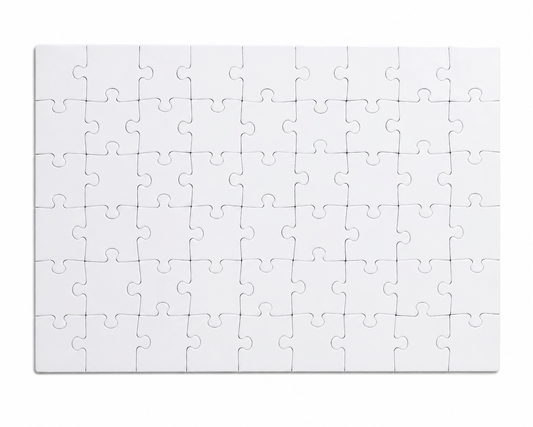 Color Your Own Cardboard Puzzle - 8x10