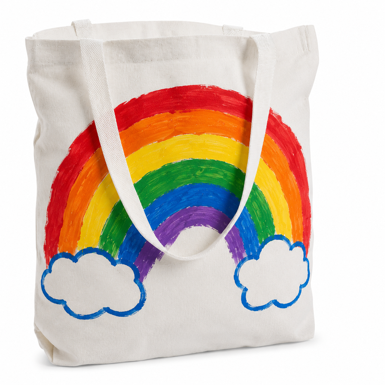 Color Your Own Canvas Tote Bag